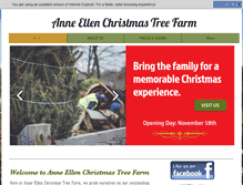 Tablet Screenshot of anneellenfarms.com